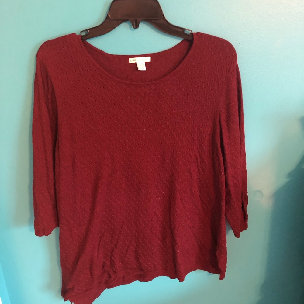 Burgundy Top